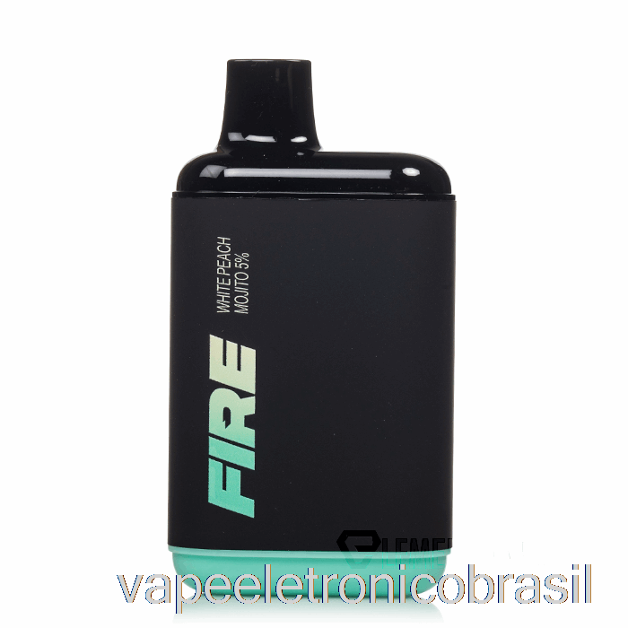 Vape Vaporesso Fire Xl 6000 Mojito De Pêssego Branco Descartável